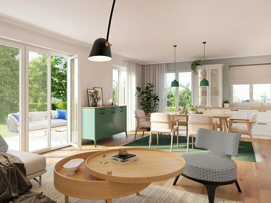 Moderne 3-Zimmer-Garten-Maisonette-Wohnung mit Hobbyraum und zwei Bädern