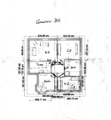 DG-3-Zi, 75qm, 2 Stellplätze, Keller