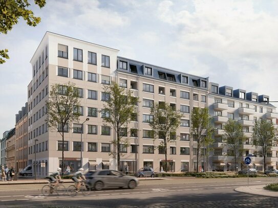 Neubau Betreutes Wohnen - Gewerbefläche im Projekt "Residenz Drei Linden"