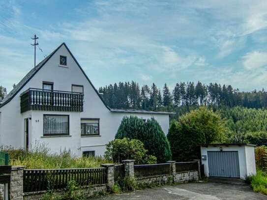 Einfamilienhaus mit herrlichem Blick über den Frankenwald