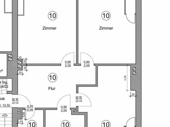 Dortmund-Klinikviertel komplett sanierte Wohnung im 4.OG für max. 2 Personen mit zusätzlichem 50 m² Dachboden