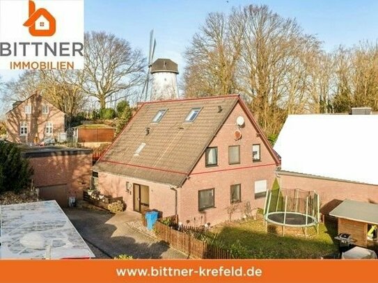 Krefeld-Traar mit den besten Aussichten! 96 m², 5 Zimmer, Balkon, Garten, Stellplätze