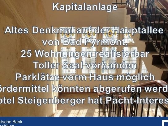 Denkmalschutz in bester Lage - Städteförderung vorhanden - Umbau bis zu 25 Wohneinheiten möglich