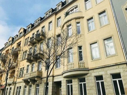Schöne 3-Zimmerwohnung mit Balkon in Dresden-Johannstadt