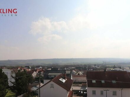 Provisionsfrei für Käufer! Zweizimmerwohnung in Ober-Olm mit tollem Fernblick. Inkl. Stellplatz.