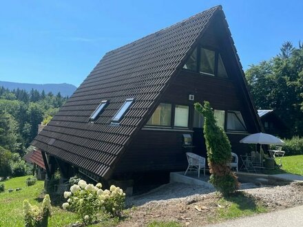Wohnen inmitten der Natur - Ferienhaus in Siegsdorf- in absolut ruhiger sonniger Wohnlage