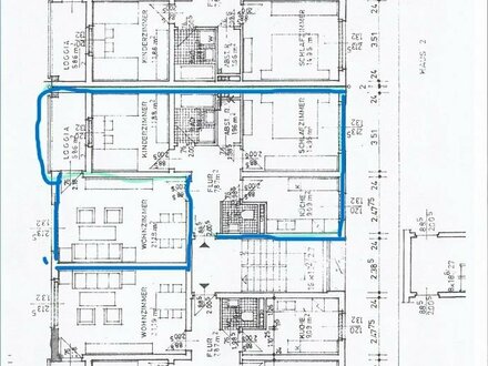 Schicke! Gepflegte, großzügig geschnittene 3 Zimmerwohnung in einen ruhigen Wohngebiet nahe Zentrum zu verkaufen