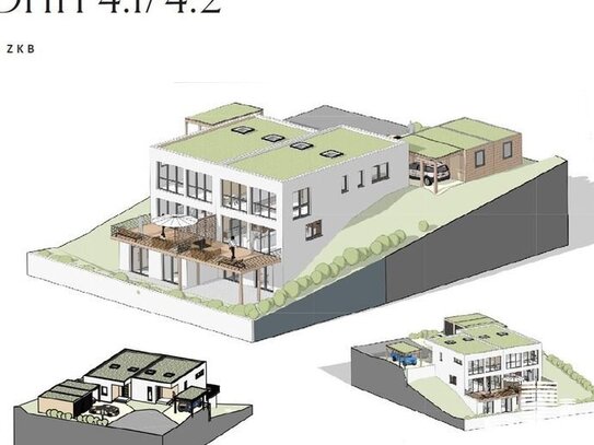 Attraktives Baugrundstück in Mering mit vollständiger Architektenplanung für ein Einfamilienhaus!