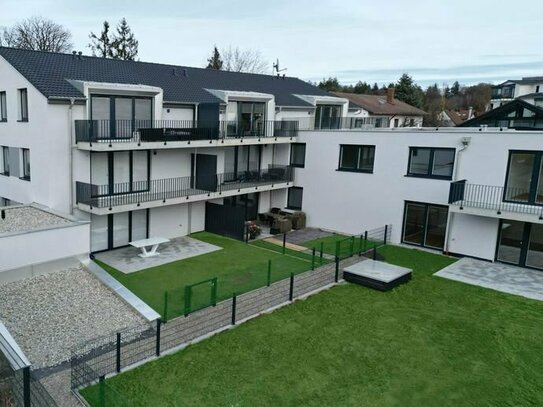 Moderne effiziente hochwertige DHH / Bauhausstil-Villa mit großzügigem Südwestgarten PROVISIONSFREI