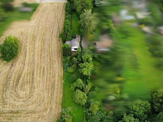 Idyllisches Gartengrundstück mit Haus und traumhafter Aussicht in Aichwald