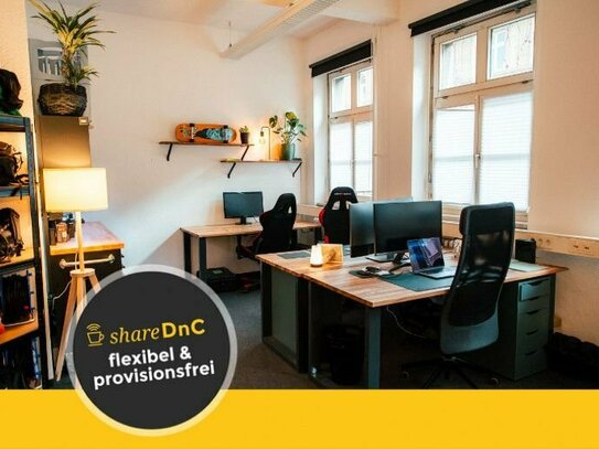 Schreibtisch in gemütlichem Coworking Space / Neckarstadt-West - All-in-Miete