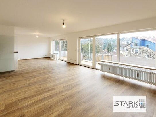 Moderne, sehr großzügige 4,5 Zimmer-Wohnung mit Balkon und großem Freizeitraum!