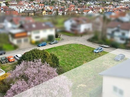 Traumhaftes Baugrundstück in ruhiger Lage für ein Einfamilienhaus oder ein Doppelhaus