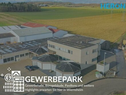 GEWERBEPARK - Gewerbehalle, Bürogebäude, Pavillons und weitere Highlights erwarten Sie in Wiernsheim