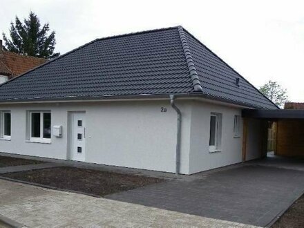 Bungalow-Neubau schlüsselfertig mit Kfw40 Standard in Baulücke in Neuenkirchen, in wenigen Wochen bezugsfertig.