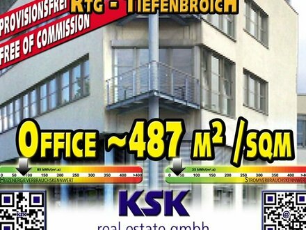 487 m² moderne Bürofläche - 487 sqm modern office space