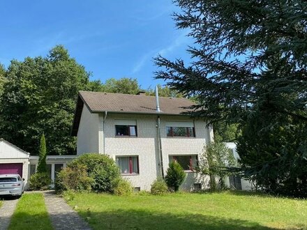 Ein- bis Zweifamilienhaus auf traumhaftem Waldgrundstück in Kassel Brasselsberg!