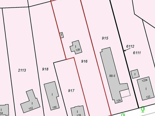 Baugrundstück mit Entwicklungspotential