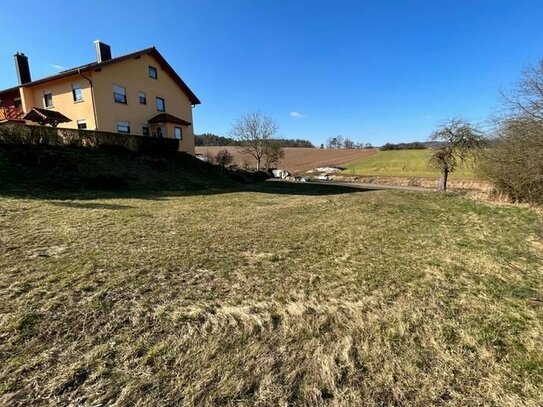 Preisreduzierung! Erschlossenes Baugrundstück mit traumhaftem Naturblick!