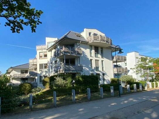 Sonniges, großzügiges 2-Zimmer-Apartement mit Ostseeblick fast am Strand von Heringsdorf