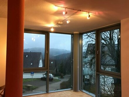 Helle Maisonette Wohnung zentral in Oerlinghausen mit Blick auf den Teuto