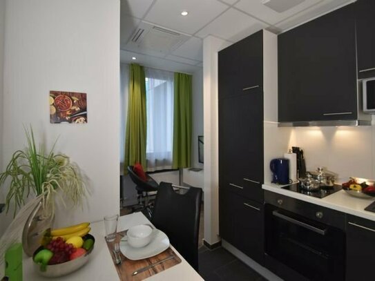 Praktisches Single-Apartment, klein, aber voll ausgestattet! zentral in Niederrad