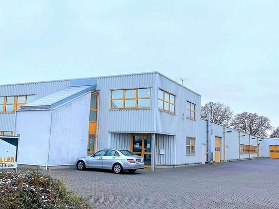 Produktionshalle + Verwaltungstrakt mit Top-Potenzial - Gewerbegebiet Neustadt