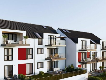 Neubau! 2-Zi.-Obergeschosswohnung in Ebersberg: Perfekt für Komfort und Bequemlichkeit!