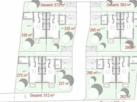 +++ 4 Grundstücke - Ideal für Doppel- oder Einfamilienhaus - TOP Lage +++