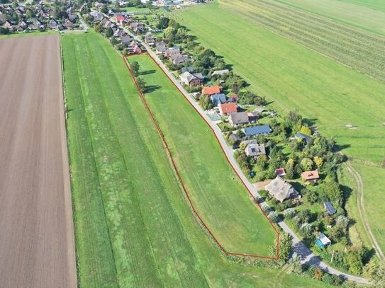 Vor den Toren von Glückstadt Noch 4 verfügbare Baugrundstücke in naturnaher Lage