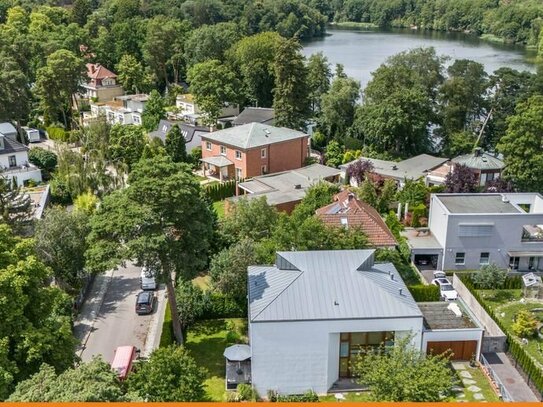 Niedrigenergie Passivhaus in unmittelbarer Nähe zum Schlachtensee