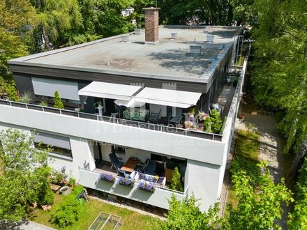 Münchner IG: Bestlage von Solln - Sonniges & Renoviertes DG im Penthouse-Stil