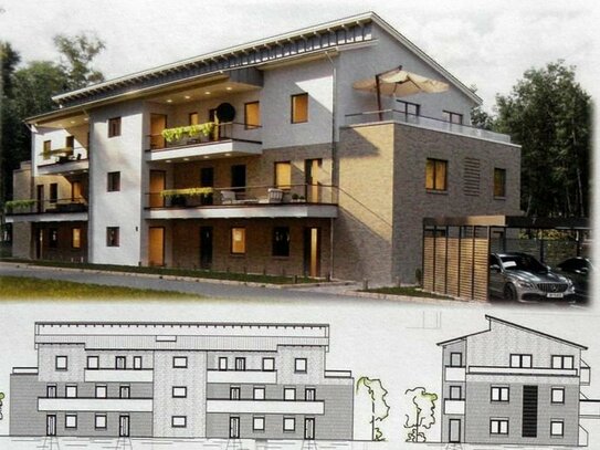 Exklusive Zwei Zimmerwohnung mit 71,21m² Wohnfläche mit Balkon(Süd-Ostlage)