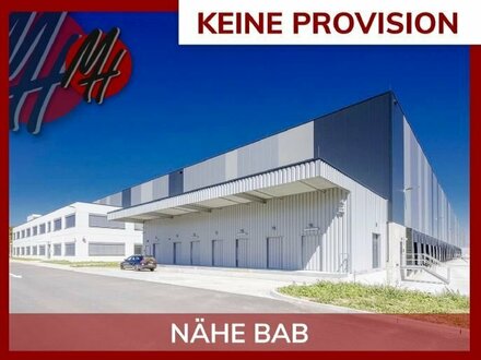 PROVISIONSFREI - LOGISTIK-NEUBAU - 40.000 m² / teilbar - viele Rampen - 12 m Höhe - JETZT INFORMIEREN