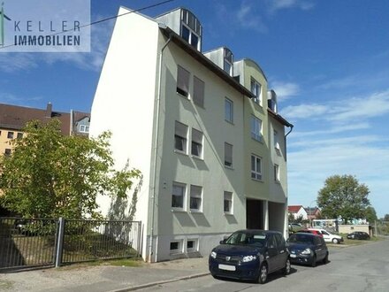 KAPITALANLAGE - Vermietete 3-R-DG-Wohnung mit Balkon, Tiefgaragenstellplatz im Haus, BJ 1994, ruhige Randlage