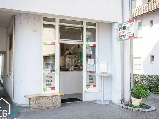 Zentrale Gewerbeeinheit mit umfangreichem Inventar