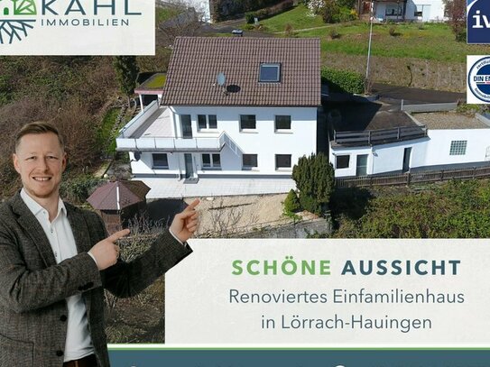 Kaufen & Einziehen: Einfamilienhaus mit Weitblick über Lörrach