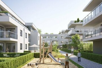 Neue Wohnanlage - von Apartments bis Penthouse-Wohnungen: Penthouse-Wohnung