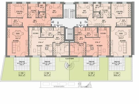 Neubau ETWs in der Koblenzer Vorstadt ! Zentral Wohnen- Urban Leben