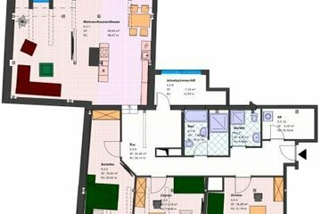 Erstbezug nach Komplettsanierung - großzügige 4,5-Raum Dachgeschosswohnung im Stadtzentrum von Zittau