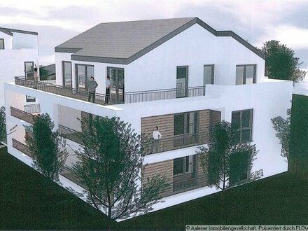 3-Zimmer-Neubau-Wohnung mit Terrasse und Gartenanteil in Aalen-Unterkochen