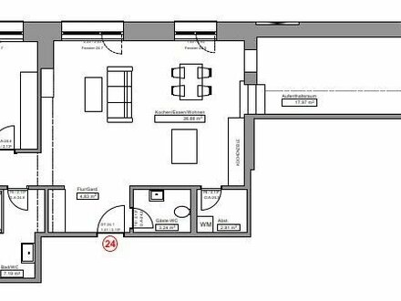 ERSTBEZUG: 3-Zimmer-Wohnung mit toller Dachterrasse und herrlichem Fernblick !!