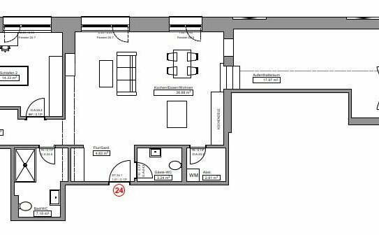 ERSTBEZUG: 3-Zimmer-Wohnung mit toller Dachterrasse und herrlichem Fernblick !!