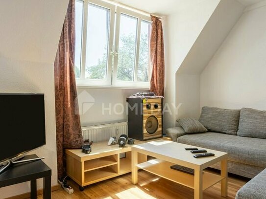 Gepflegte 2-Zimmer-Maisonettewohnung mit Balkon und Tageslichtbad in Rostock - Reutershagen