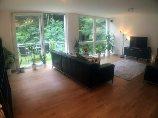 Wie das eigene Haus: Exklusive Duplex-Wohnung im Grünen, 125m², Balkon, Garten mit Terrasse, FBH/Erdwärme, beste Anbind…