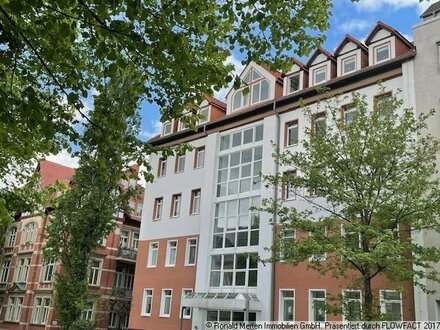 4-Raumwohnung mit Balkon und Lift in der Löbervorstadt -vermietet - hochwertig ausgestattet