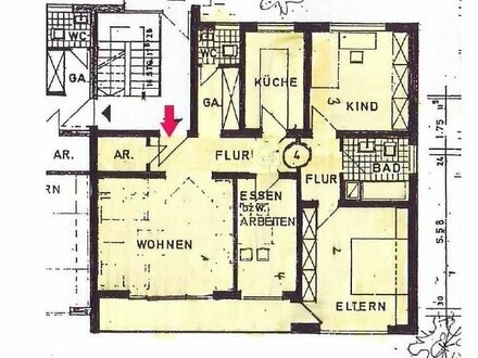 4-Zimmerwohnung in attraktiver Lage Erlanger Burgberg zu verkaufen aktuell vermietet