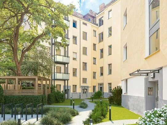 Gelassenes Wilmersdorf: vermietete 2-Zi.-Wohnung mit Balkon als KAPITALANLAGE