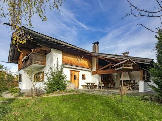 Gemütliches Landhaus mit Bergblick