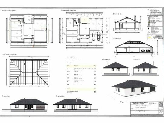 Neubau Bungalow in Moeckow zu verkaufen - sofortiger Baubeginn möglich!!